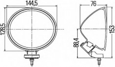 Proiector ceata - HELLA 1N4 007 893-111 foto