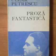 n5 Cezar Petrescu - Proza fantastica