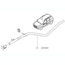 TEAVA LAGATURA DACIA DUSTER 1.5 (E4) 4X2 foto