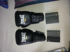 Manusi Box Everlast Din Piele 100 % foto