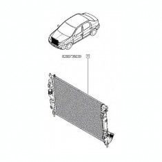 RADIATOR RACIRE LOGAN CU AC foto