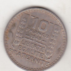 bnk mnd Franta 10 franci 1948