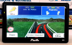 GPS NOU 7 inch NAVIGATIE AUTO 2014 PilotOn M9 SiRFatlasVI 833MHz DualCore 8GB 256MB DDR 3 harti full EUROPA si ROMANIA, garantie accesorii update foto
