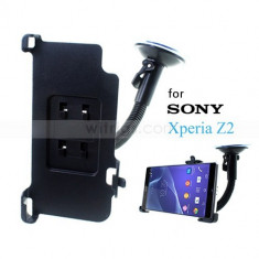 Suport masina parbriz Sony Xperia Z2 + folie protectie ecran foto