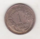 Bnk mnd Franta 1 franc 1938, Europa