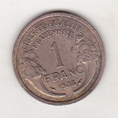 bnk mnd Franta 1 franc 1938