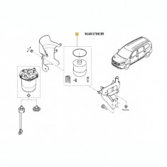 67566 CARTUS FILTRU MOTORINA DACIA LODGY foto
