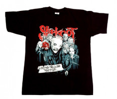 Tricou rock Slipknot - Joey And The Clown Fight It Out foto