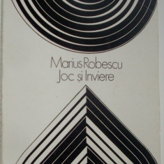 MARIUS ROBESCU - JOC SI INVIERE (VERSURI, primul volum postum - 1985)