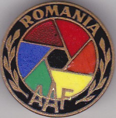 Insigna Romania AAF Asociatia Administratorilor de Fonduri foto