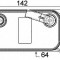 Radiator ulei, ulei motor VOLVO C70 II Cabriolet D5 - BEHR HELLA SERVICE 8MO 376 747-141