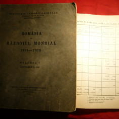 MAN-Marele Stat Major -Romania in Razboiul Mondial 1916-1919 -vol1 -ed.1934