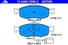 placute frana FORD MONDEO 1.8 TD - ATE 13.0460-7056.2 foto