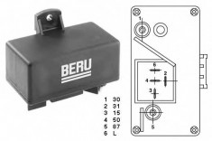 unitate de control,bujii incandescente RENAULT 20 2.1 Diesel - BERU 0201010065 foto