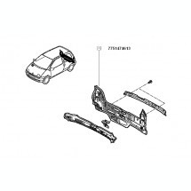 FUSTA SPATE ASAMBLATA RENAULT TWINGO I foto