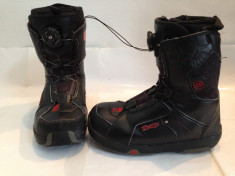 BUTI BOOTS SNOWBOARD SALOMON SAVAGE BOA, MARIME 39-39 2/3 foto