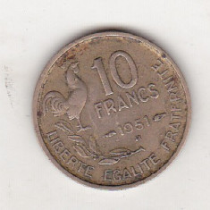 bnk mnd Franta 10 franci 1951 B