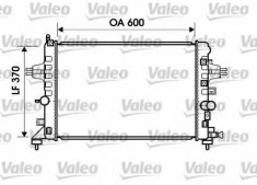 Radiator, racire motor OPEL ASTRA H 1.6 - VALEO 734382 foto