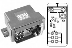 unitate de control,bujii incandescente MERCEDES-BENZ limuzina 300 D - BERU 0201010076 foto