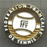 1730 INSIGNA SPORTIVA - FEDERATION FRANCAISE DE TENNIS - FEDERATIA FRANCEZA DE TENIS -starea care se vede