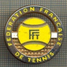 1731 INSIGNA SPORTIVA - FEDERATION FRANCAISE DE TENNIS - FEDERATIA FRANCEZA DE TENIS -starea care se vede