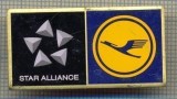 1705 INSIGNA AVIATIE -STAR ALLIANCE, este prima și cea mai mare alianță de companii aeriene din lume, lansată la 14 mai 1997 -starea care se vede