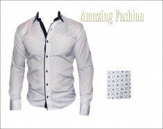 Camasa tip ZARA MAN - Slim Fit - Casual - Masuri : S; M; L; XL foto