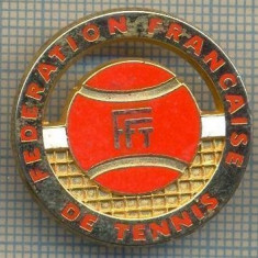 1706 INSIGNA SPORTIVA - FEDERATION FRANCAISE DE TENNIS - FEDERATIA FRANCEZA DE TENIS -starea care se vede