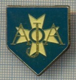 1713 INSIGNA SPORTIVA - FOTBAL - AJA (CLUBUL AJA AUXERRE, FRANTA?) (CRUCE DE MALTA) -starea care se vede