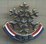 1712 INSIGNA SPORTURI DE IARNA - E.S.F. - SCOALA DE SKI FRANCEZA -starea care se vede