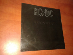 DISC VINIL -AC/DC - BACK IN BLACK foto