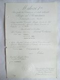 Cumpara ieftin BREVET MIHAI I CRUCEA SERVICIUL CREDINCIOS CLASA II-A DIN 23 SEPT. 1941