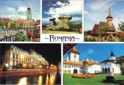 Carte Postala Romania CP RO012 - Colaj foto