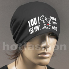 Caciula/Fes Street Beanie Basic Skullcap KISS MY ASS, TOP FASHION, Unisex foto