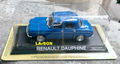 Macheta Renault Dauphine 1956 + revista DeAgostini Masini de Legenda 70 foto