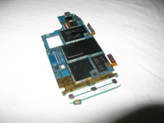 PLACA DE BAZA telefon SAMSUNG WAVE II GT S 8530 , stare buna functionare , decodata , provine din telefon cu display spart foto