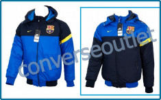 Geaca barbati NIKE AIR- FC BARCELONA - Bleu / Bleumarin - Livrare GRATUITA - foto