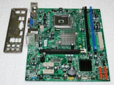 Placa de baza LGA775 MSI MS-7633 ver:2.1, 1333FSB, 2xDDR2, 4xSATA,slot PCI-Ex, tablita, TESTATA !! ..GARANTIE !! foto