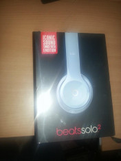 Casti BEATS Solo 2, argintiu ORIGINALE ! foto