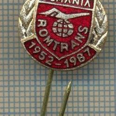 1760 INSIGNA INTERESANTA - ROMANIA -ROMTRANS -1952-1987 -starea care se vede