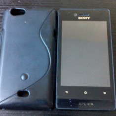 Sony Xperia Miro + Husa silicon