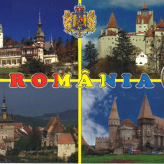 Carte Postala Romania CP RO014 - Colaj Castele din Romania