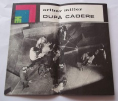 program teatru Arthur Miller - Dupa cadere - Teatrul Mic Bucuresti anii &amp;#039;60 foto