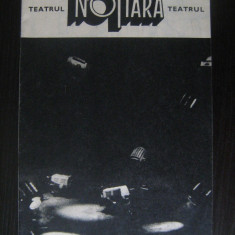 Program Teatrul Nottara - repertoriul teatrului (stagiunea 1981-1982)