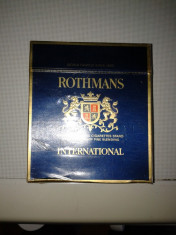 ROTHMANS FRANTUZESC DIN 1990 ,SIGILAT INTERNATIONAL. reducere foto