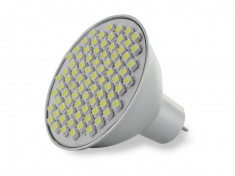 Bec tip spot led GU5.3 (MR16) 4W Alb rece Promotie! foto