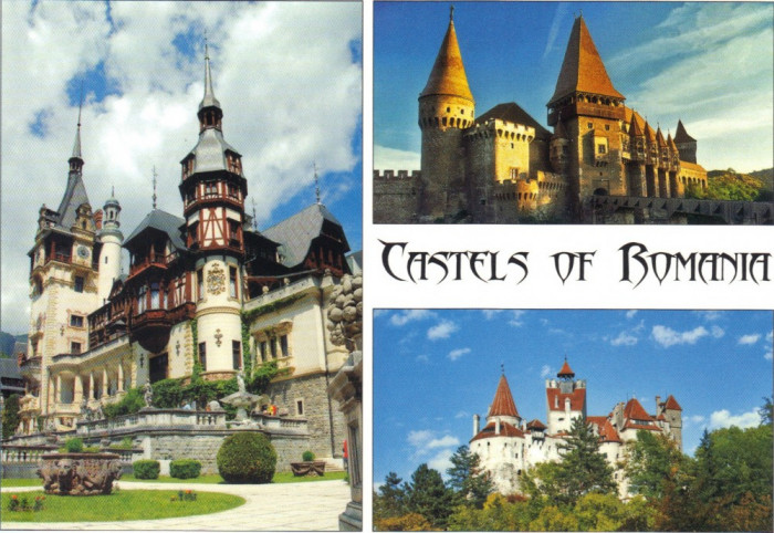 Carte Postala Romania CP RO013 - Castels of Romania