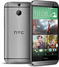 HTC ONE ( M8 ) Gun Metal GREY NOU - SIGILAT , NECODAT ! foto