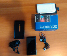 Nokia Lumia 800 Pentru piese - Carcasa este impecabila + Husa foto