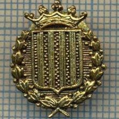 1800 INSIGNA HERALDICA INTERESANTA(cu talpa)- SPORTIVA? -PRODUCATOR GICAR -BARCELONA - SPANIA -starea care se vede